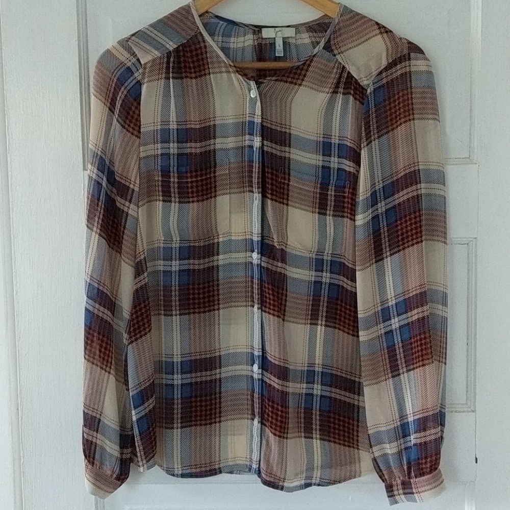 NWOT Joie silk top